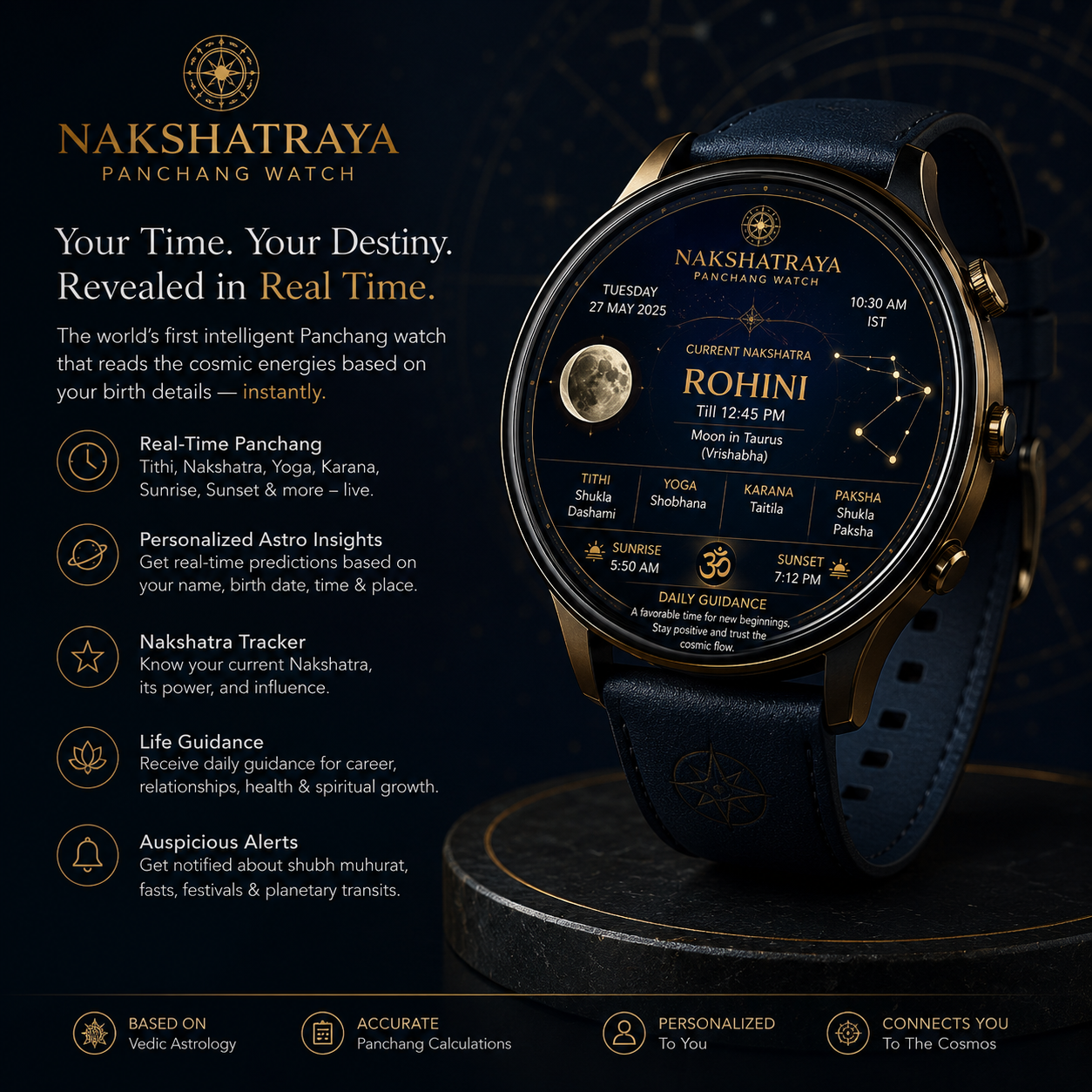 Nakshatraya Panchang Watch